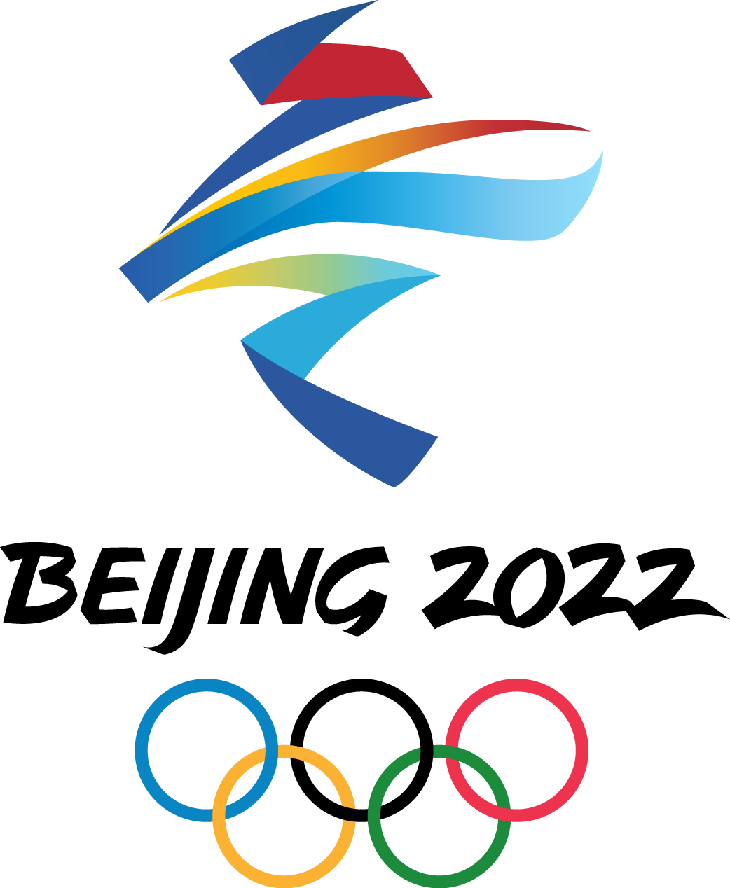 2022 Beijing Olympics 2022 Primary Logo vinyl decal